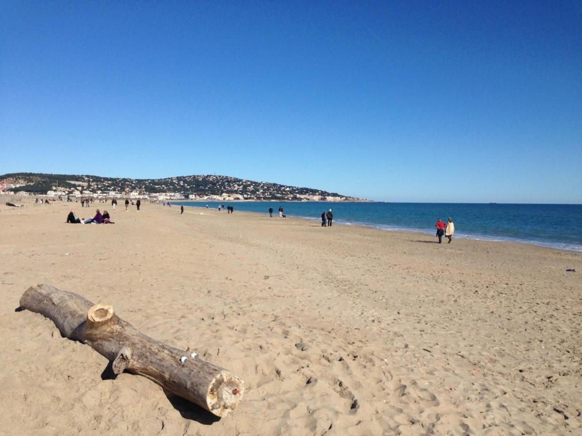 3P Climatise Avec Parking, Piscine, Proche Plage Et Commerces A Sete - Fr-1-338-497 Buitenkant foto