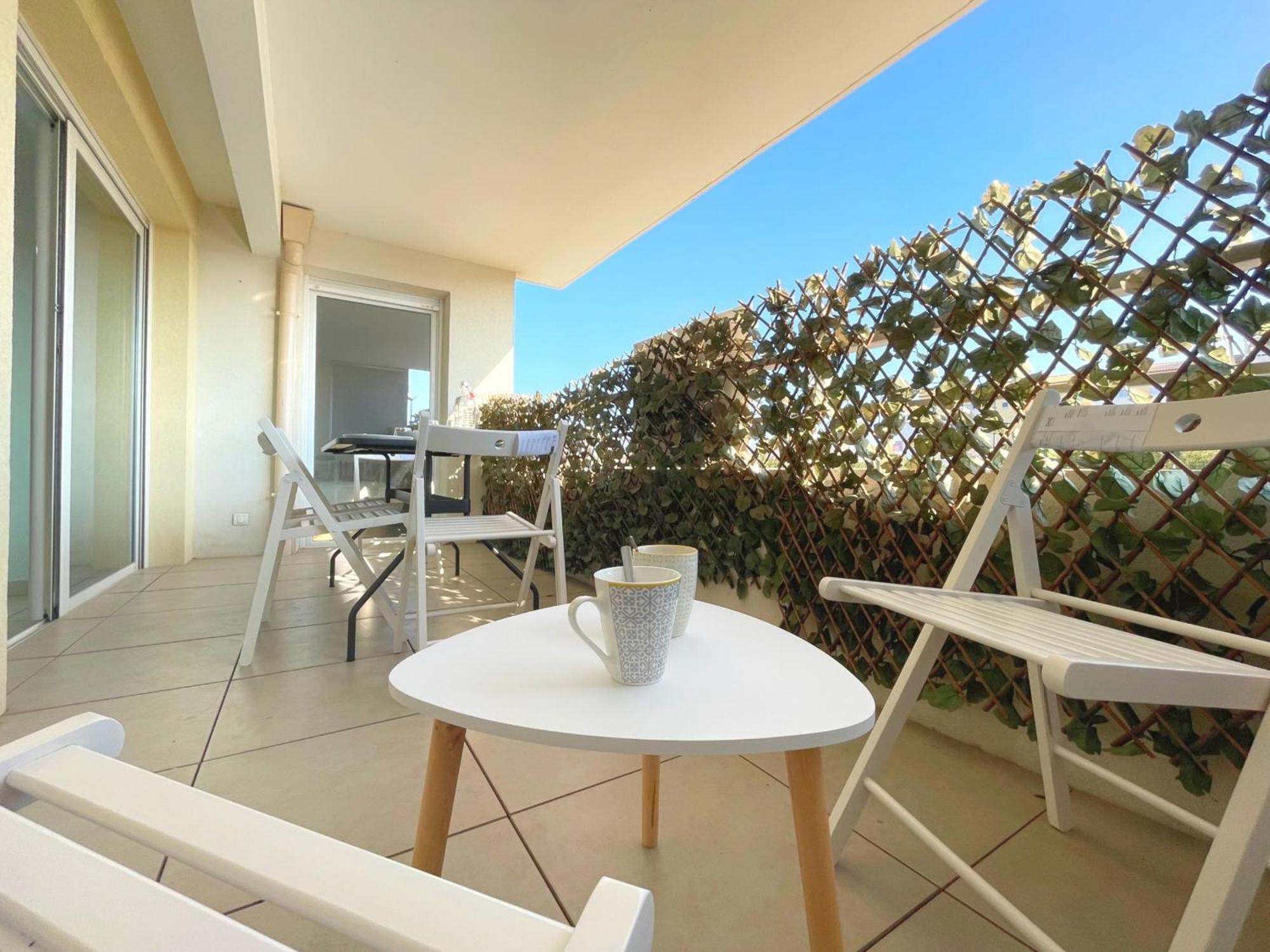3P Climatise Avec Parking, Piscine, Proche Plage Et Commerces A Sete - Fr-1-338-497 Buitenkant foto